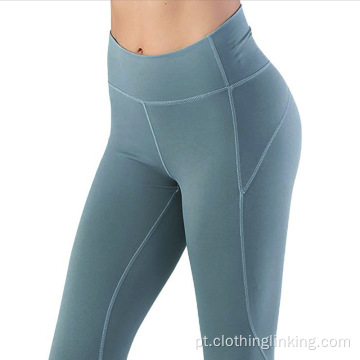 Leggings Capris Yoga para mulheres